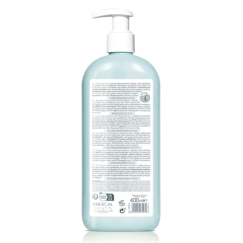 Clearé Institute Shampooing anti-chute 400 Ml.