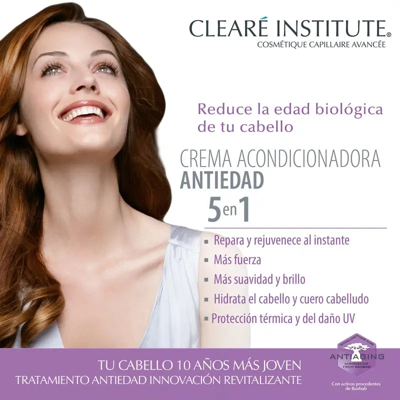 Clearé Institute Crème revitalisante anti-âge et redensifiante 200 Ml.