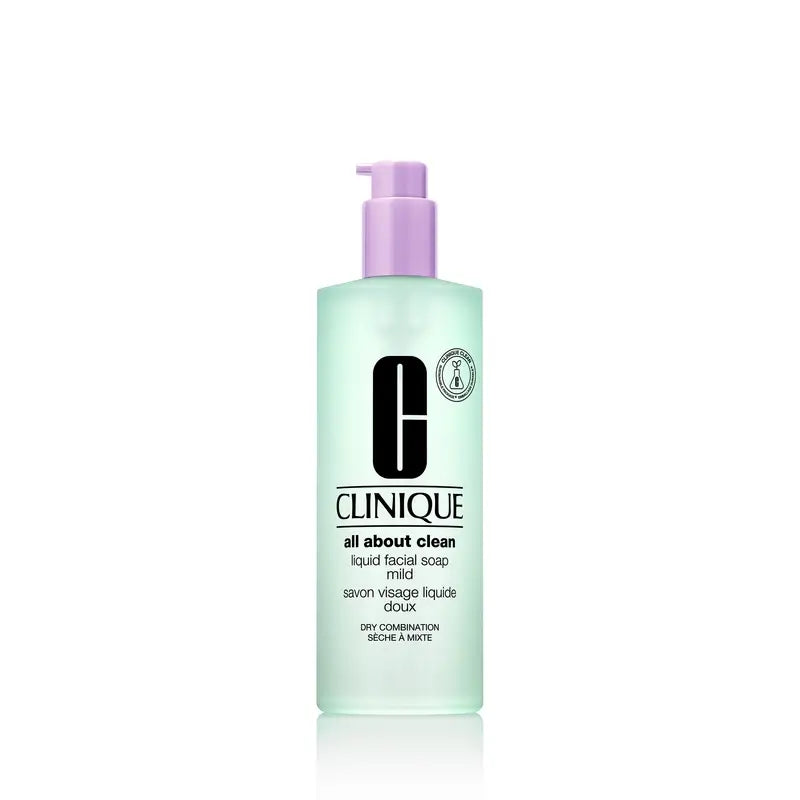 Clinique All About Clean Savon facial pour peaux sèches et mixtes, 400ml
