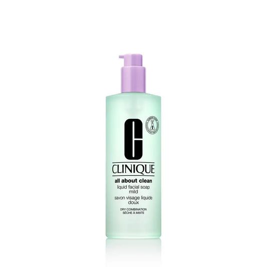 Clinique All About Clean Savon facial pour peaux sèches et mixtes, 400ml