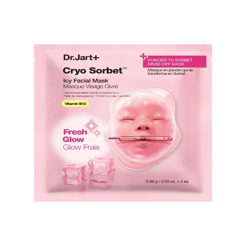 Dr. Jart+ Cryo Sorbet Icy Mascarilla Facial, 1 unidad