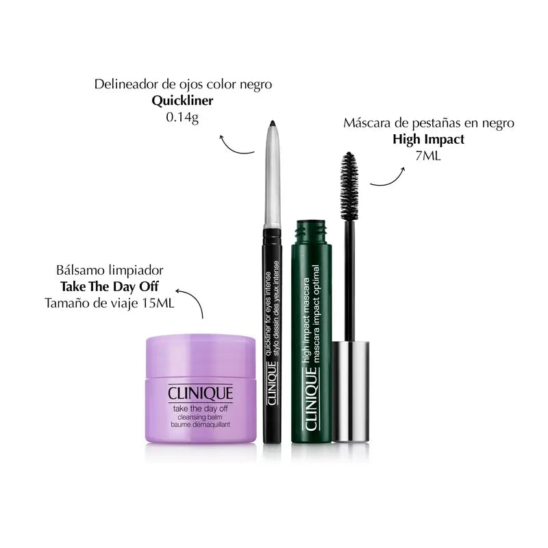 Clinique High Impact Mascara Coffret de Noël + 2 cadeaux