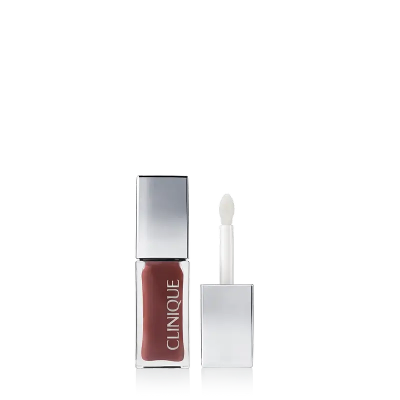 Clinique Pop Lip + Cheek Oil Huile pour les lèvres et les joues de couleur miel nude, 7 ml
