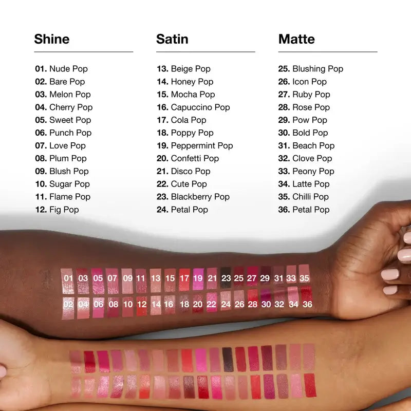 Clinique Rouge à lèvres Pop Longwear Matte Chili Pop, 3.9 grammes