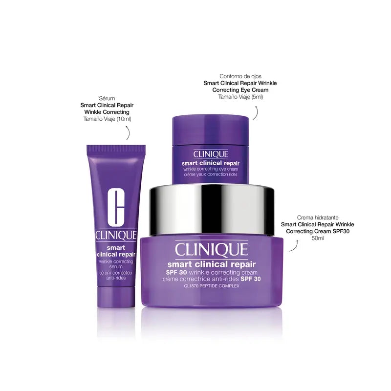 Clinique Day Cream Set SPF30 Smart Anti-Ageing 50 ml + 2 cadeaux gratuits