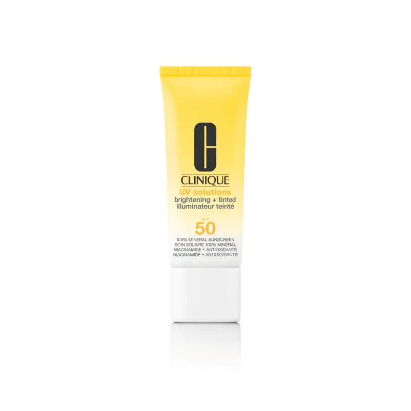 Clinique Uv Solutions : Illuminating Colour Sunscreen Spf 50 Light Tone, 40 ml