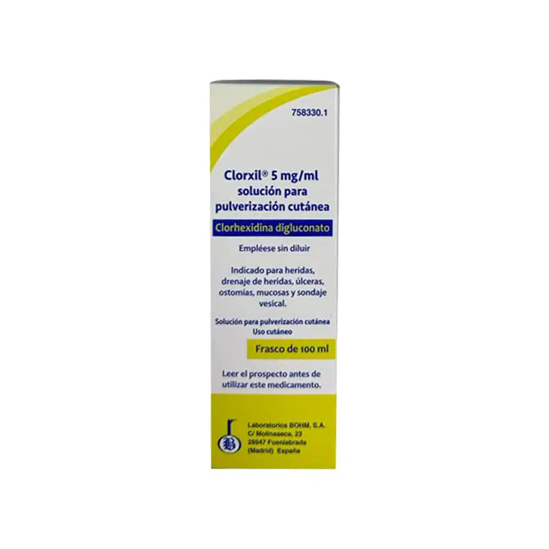 Chlorxil 5 mg/ml Solution for Skin Spray, 100 ml