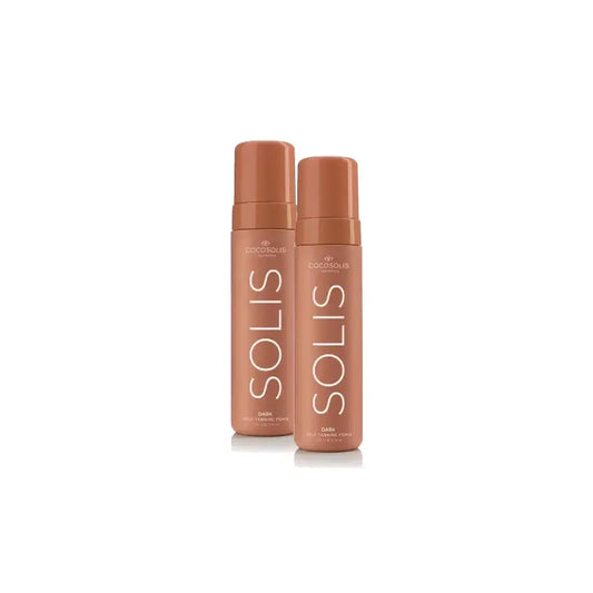 Cocosolis Solis Mousse autobronzante Dark, lot de 2 x 200 ml