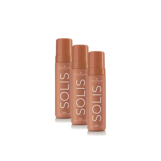 Cocosolis Solis Mousse autobronzante Dark, lot de 3 x 200 ml
