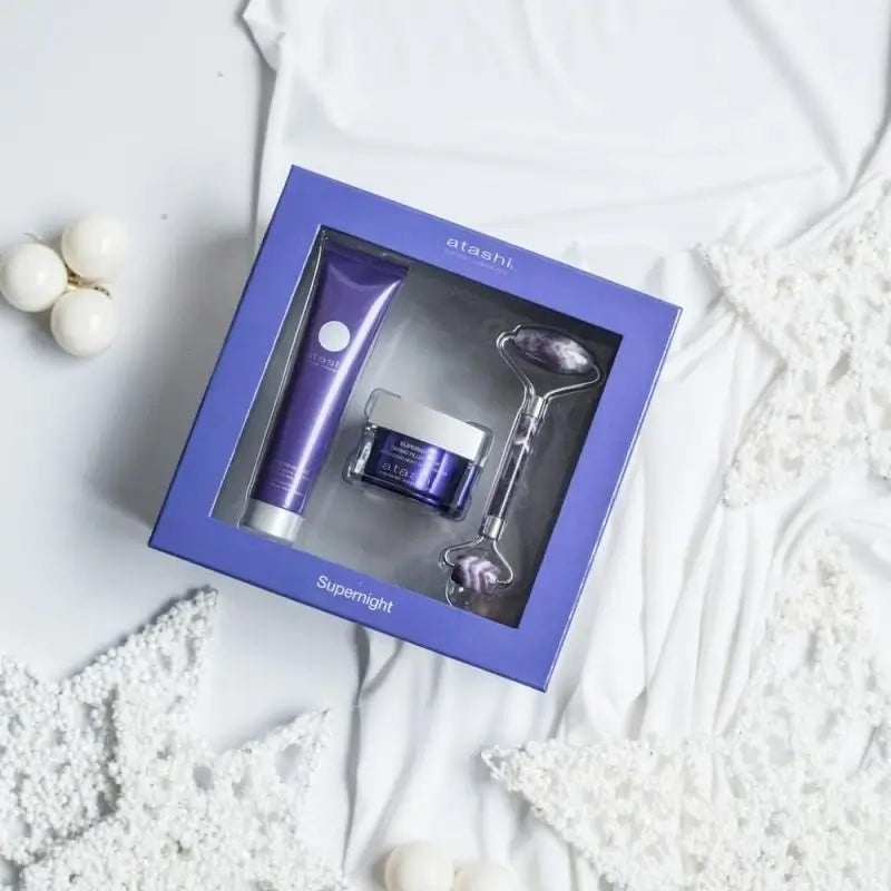 Atashi Supernight Nighttime Regenerating Ritual Box (coffret rituel régénérant de nuit)