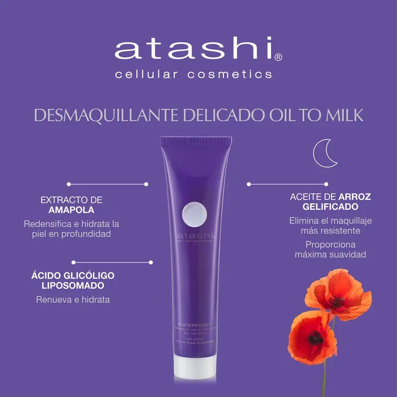 Atashi Supernight Nighttime Regenerating Ritual Box (coffret rituel régénérant de nuit)