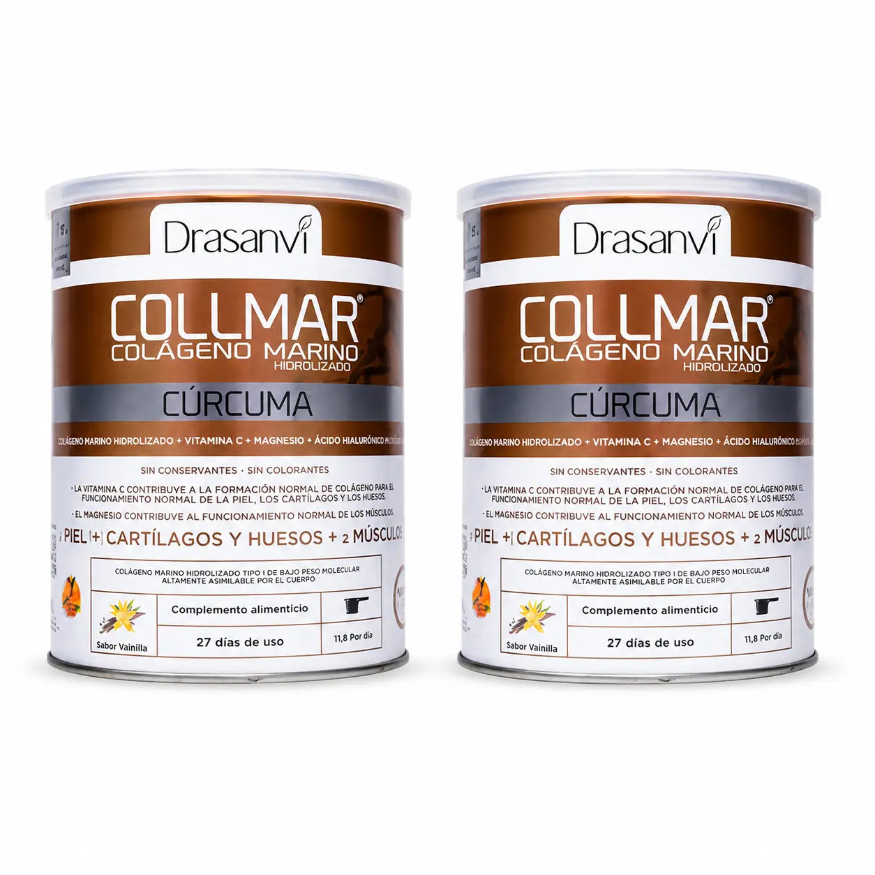 Collmar Drasanvi Magnesium Curcuma Vanilla , 2X300 Gr