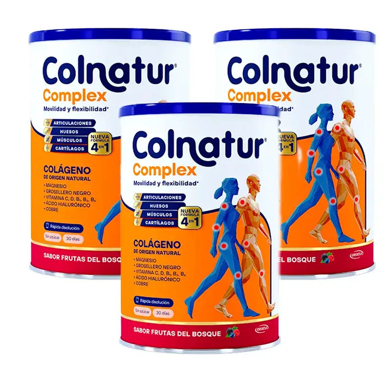 Colnatur Complex Forest Berry Flavour Pack 3 x 345 grams