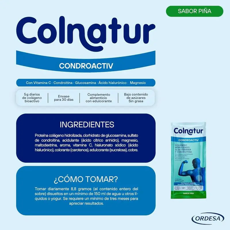 Colnatur Chondroactiv 8,8 Gr, 30 unités