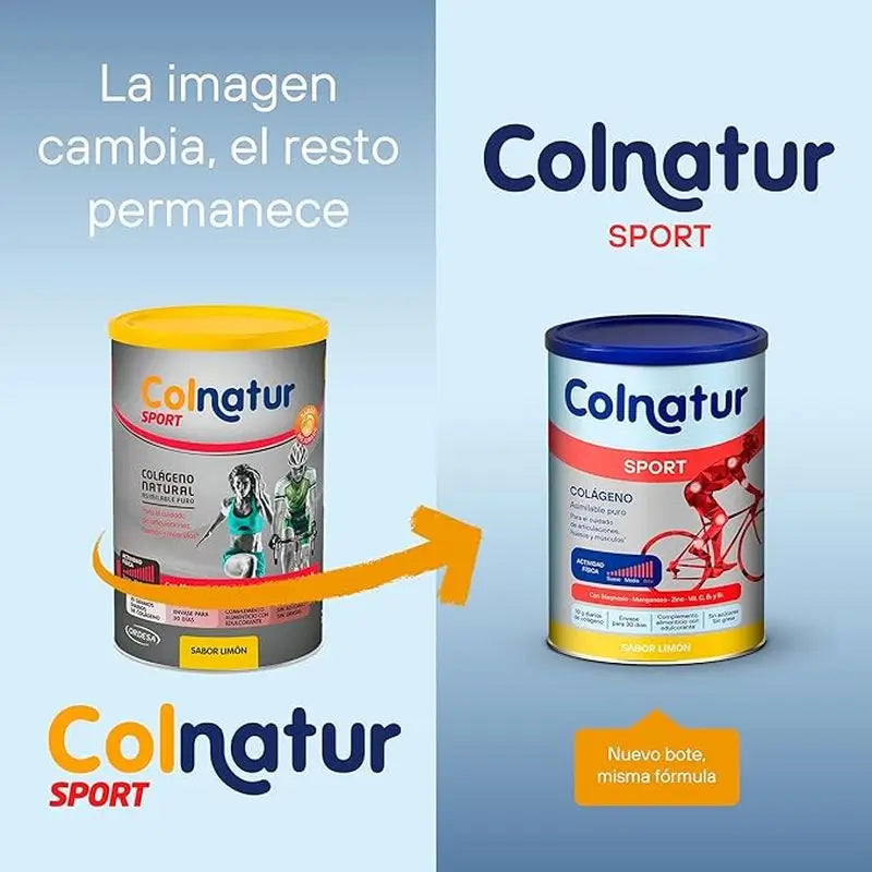 Colnatur Sport Arôme Citron, 360 grammes