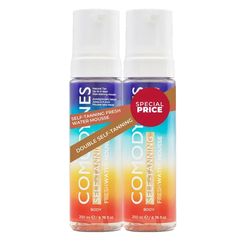 Comodynes Duplo Mousse autobronzante, 2x200 ml