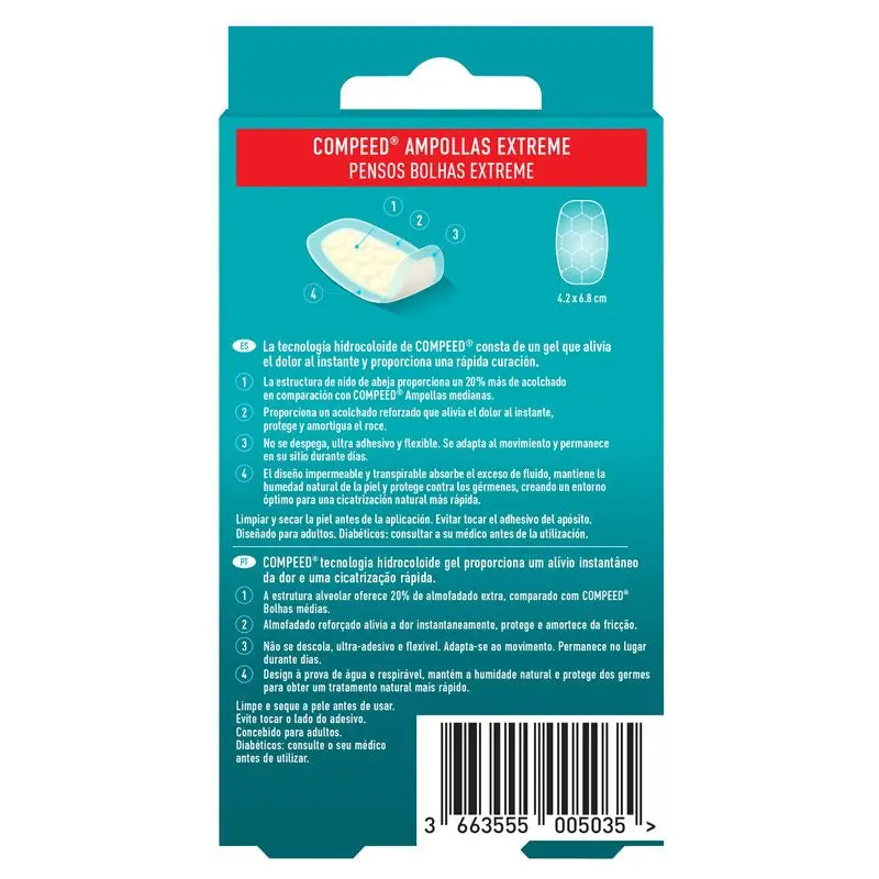 Compeed Extreme Blisters, 10 unités