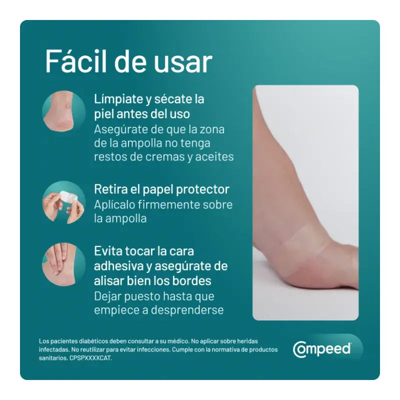 Pansements Compeed Petites ampoules 6 unités