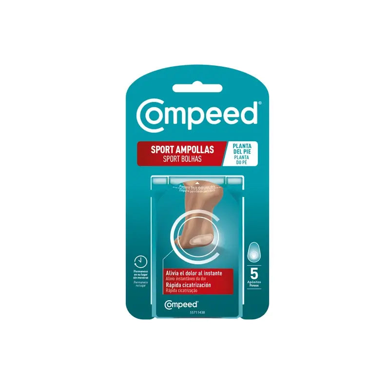 Compeed Foot Plant Blisters 5 unités