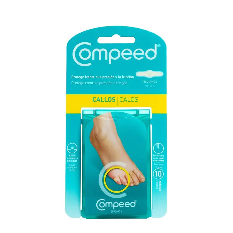 Compeed Calluses Protection Medium 10 unités