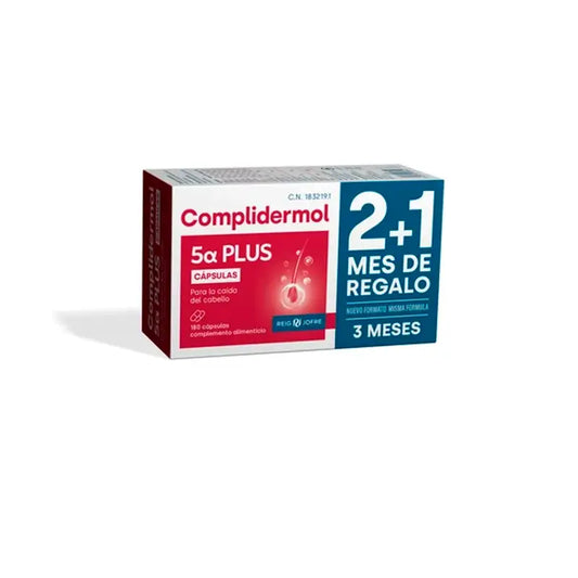 Complidermol 5-Alpha Plus Pack 3 Months, 180 cap