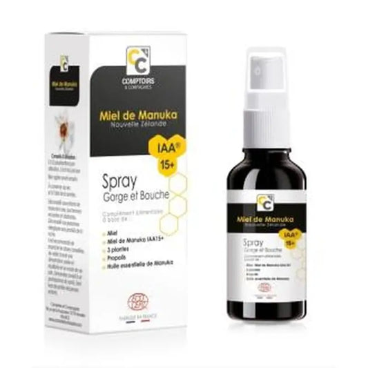 Comptoirs & Compagnies Manuka Honey Throat Spray Iaa15+ 25Ml.