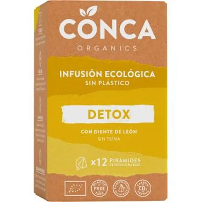 Conca Organics Detox Infusion 12Pyramids. Eco**