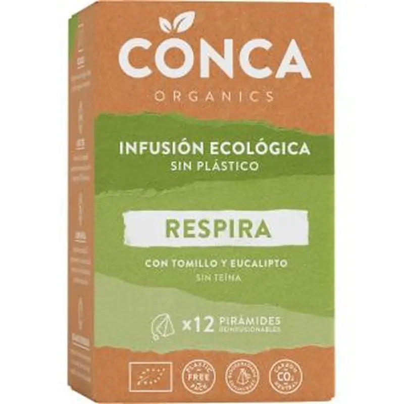 Conca Organics Respira Infusion 12Pyramids. Eco