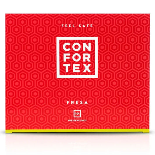 Confortex Condoms Strawberry Box 144 Units