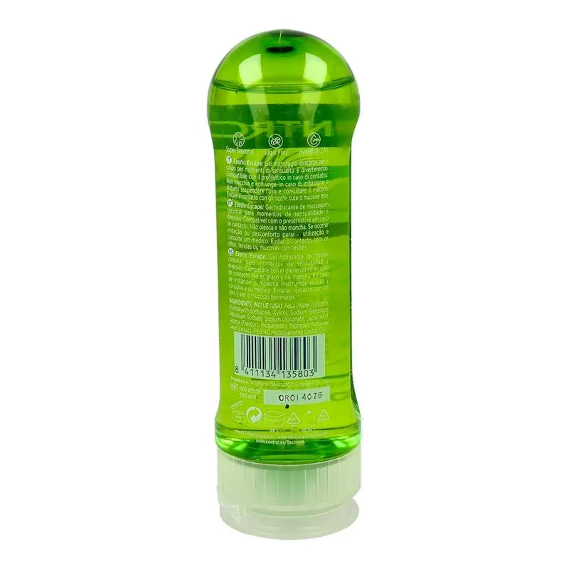 Control Exotic Escape Gel de massage hydratant 200 ml