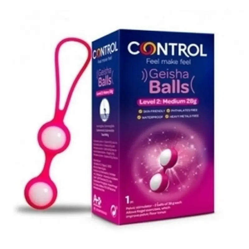 Control Geisha Balls Level Ii, 2x28 g