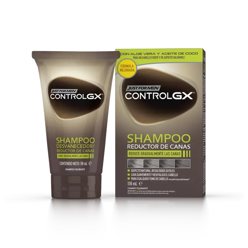 Just For Men Control Gx Grey Hair Reducer Shampooing 118 ml