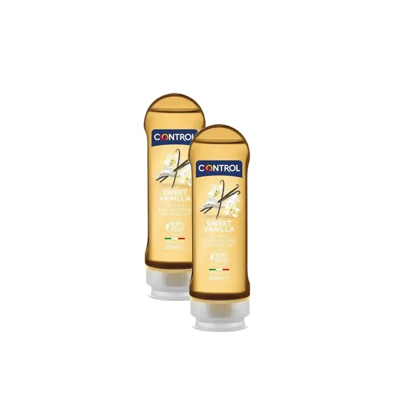 Control Madagascar Vanilla Massage Gel 200 ml, pack of 2