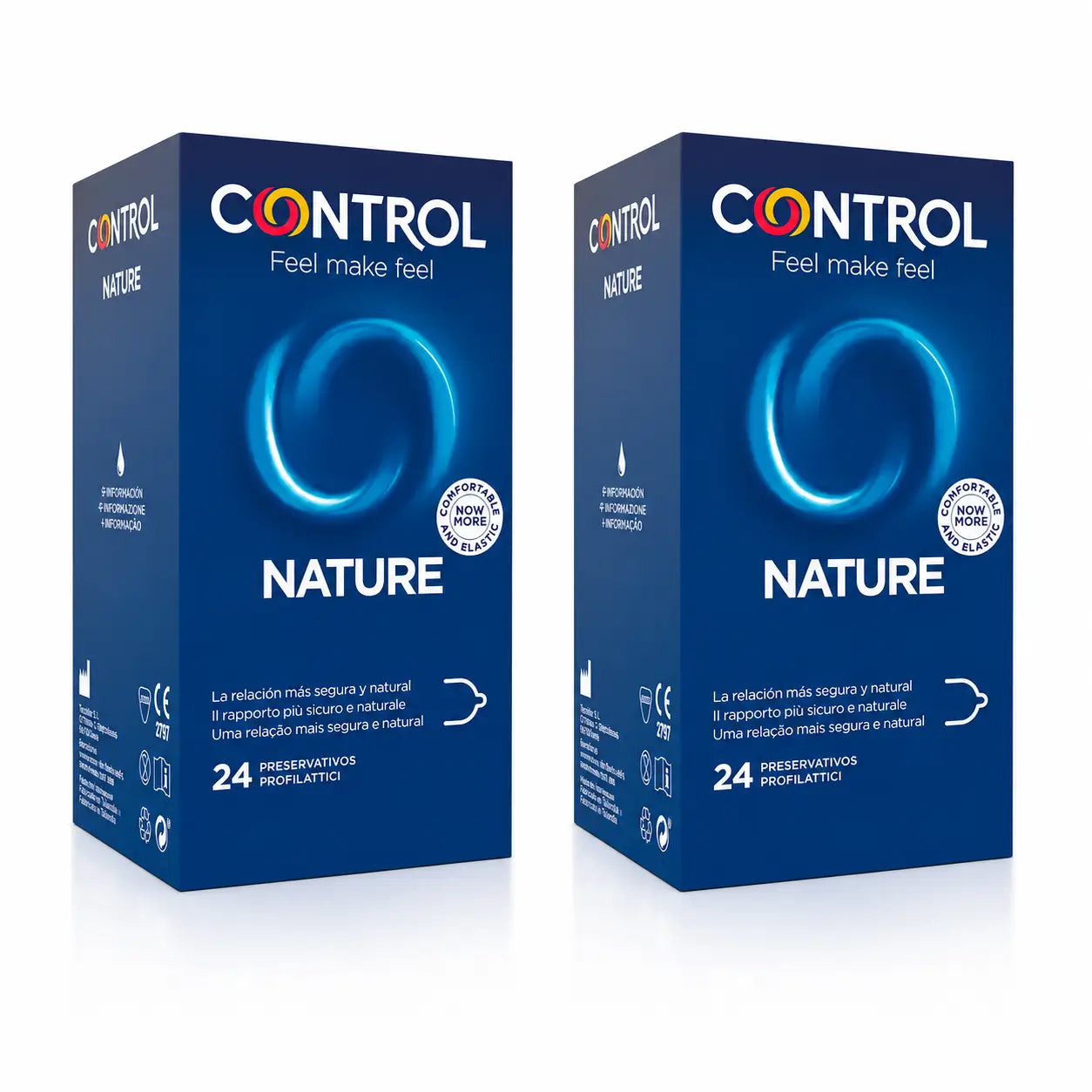 Préservatifs Control Nature, 24 unités, paquet de 2