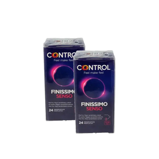 Control Senso Finissimo Condoms, 24-pack, pack of 2