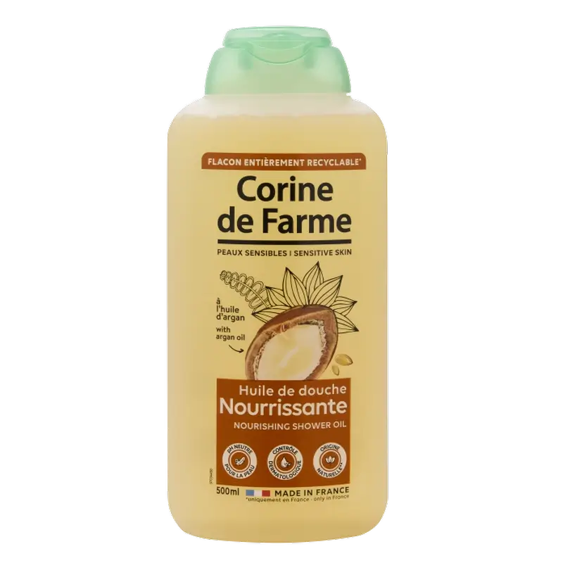 Corine De Farme Shower Oil, 500 ml