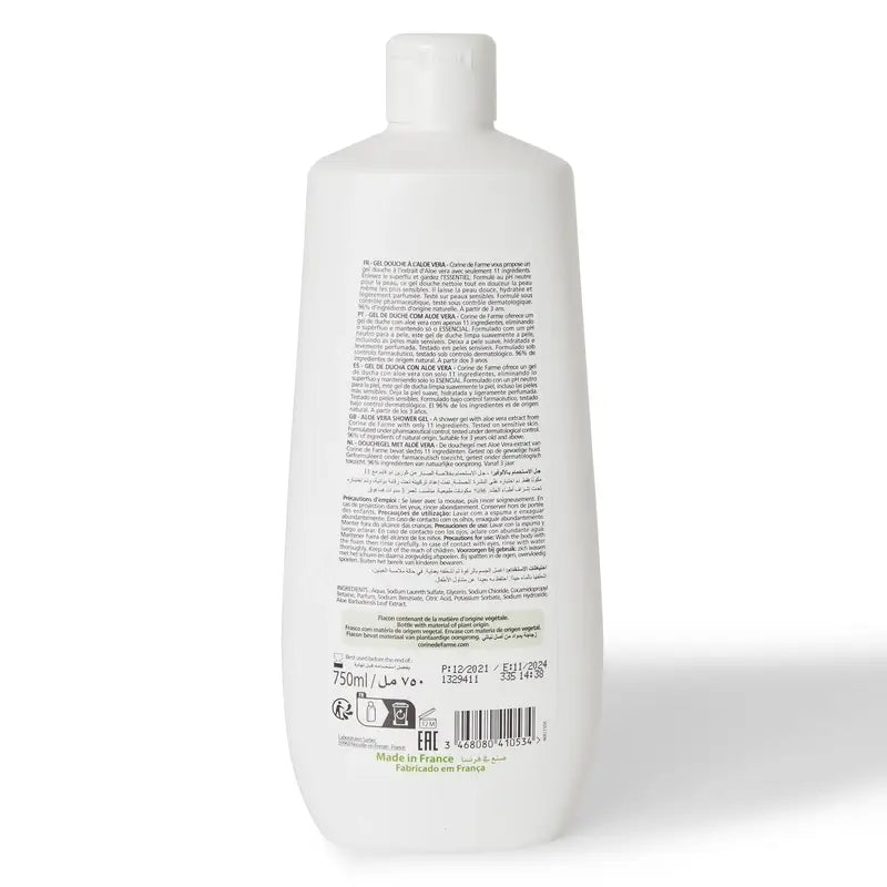 Corine De Farme Gel douche à l'huile d'amande douce, 500 ml