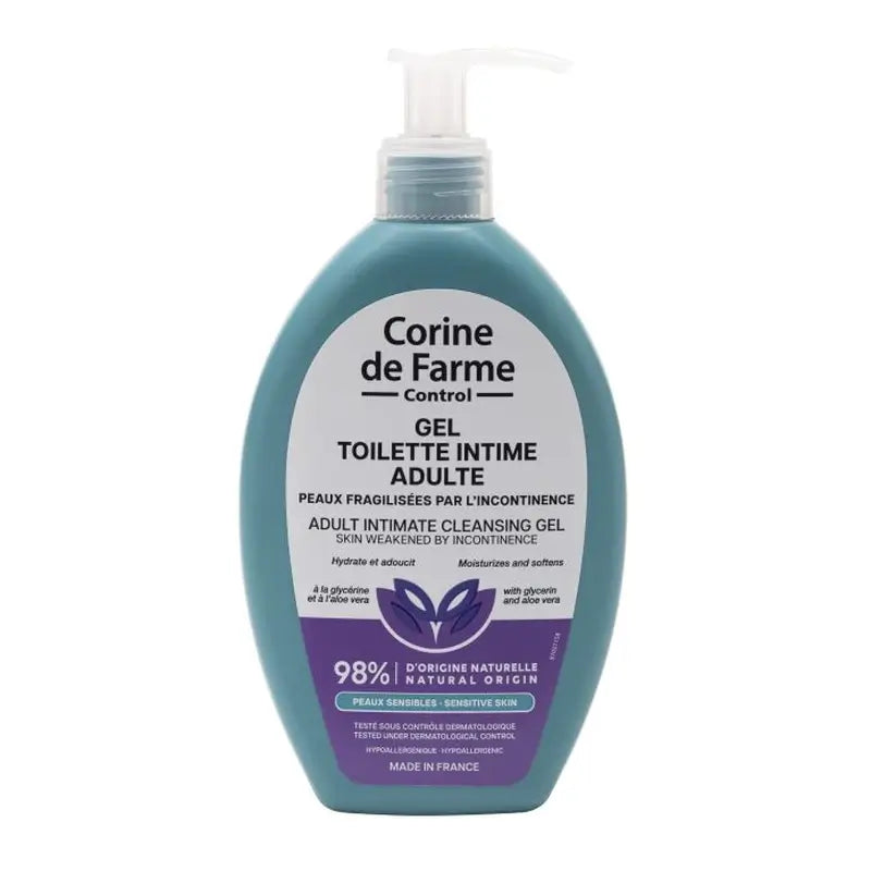 Corine De Farme Adult Intimate Hygiene Gel, 250 ml