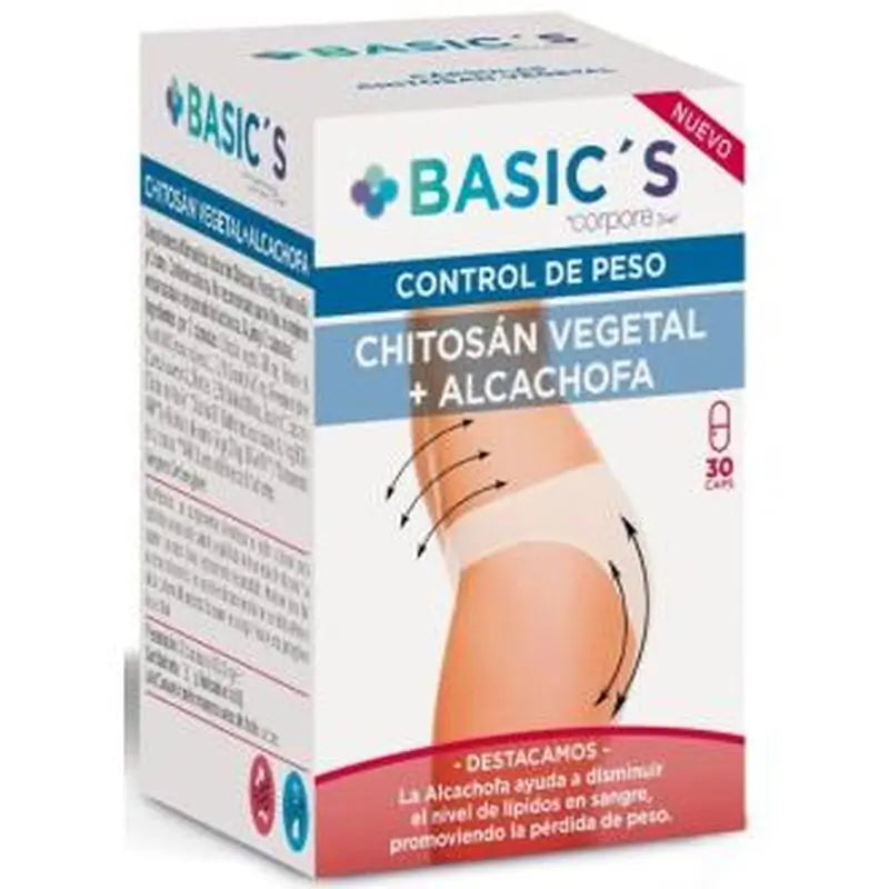 Corpore Diet Corpore Basics Chitosan Vegetable 30 Capsules
