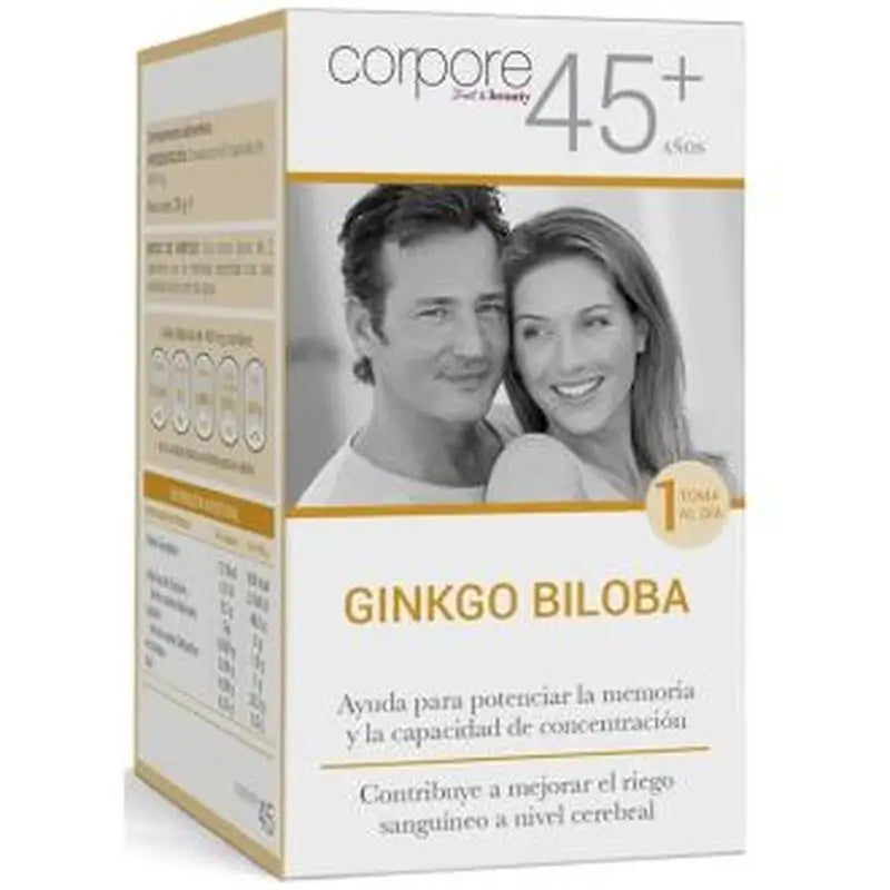 Corpore Diet Corpore Diet 45+ Memory Ginkgo Biloba 60 Capsules