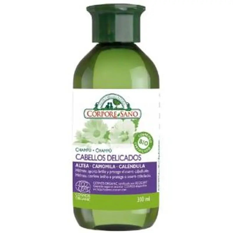 Corpore Sano Delicate Hair Shampoo 300ml. Ecocert