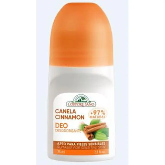Corpore Sano Deodorant Cinnamon Roll-On 75Ml.