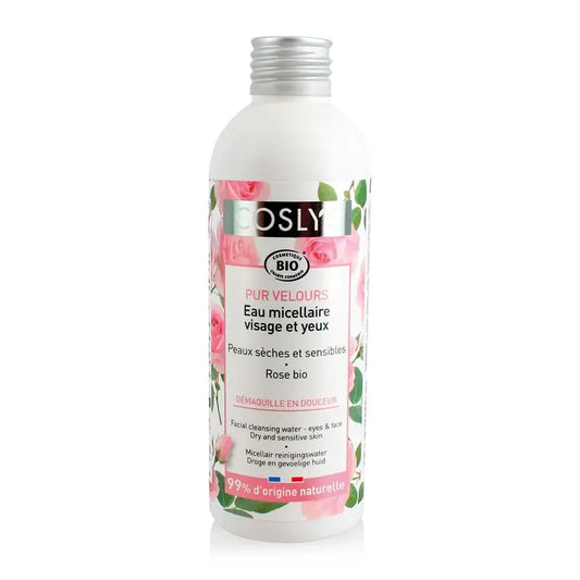 Coslys Cleansing Micellar Make-up Remover Water for Dry and Sensitive Skin with Roses, 200 ml