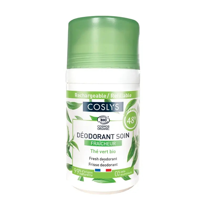 Coslys Freshness Deodorant (Green Tea + Aloe Vera), 1000 ml