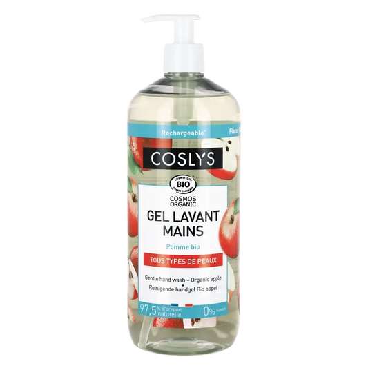 Coslys Organic Liquid Hand Soap with Apple, 350 ml