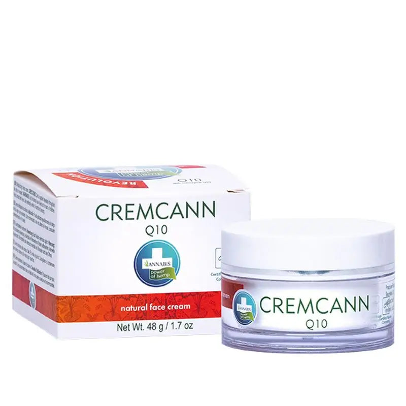 Cremcann Q10 - Natural Facial Moisturising & Regenerating First Wrinkle Cream , 50 ml