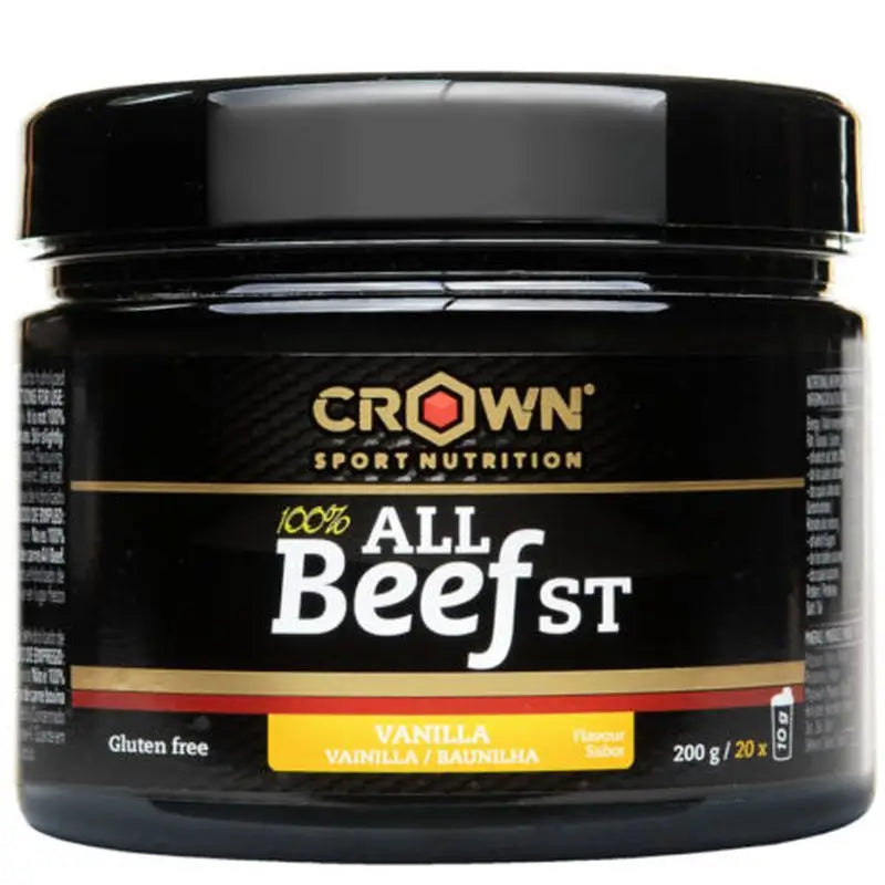 Crown Sport Nutrition 100% All Beef Vanilla , 200 g (20 servings)
