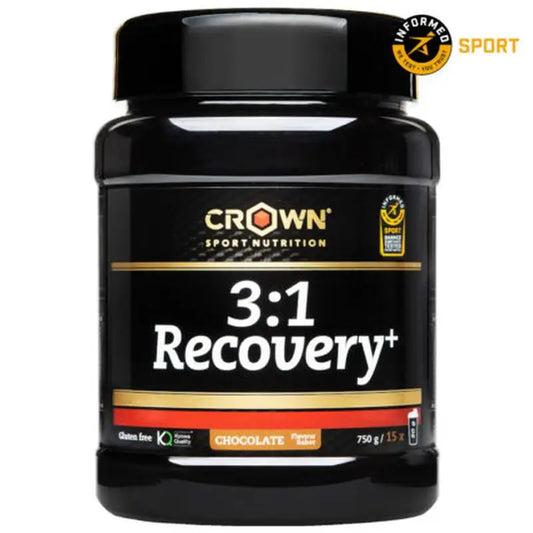 Crown Sport Nutrition 3:1 Recovery+ Chocolate , 750 g (15 servings)
