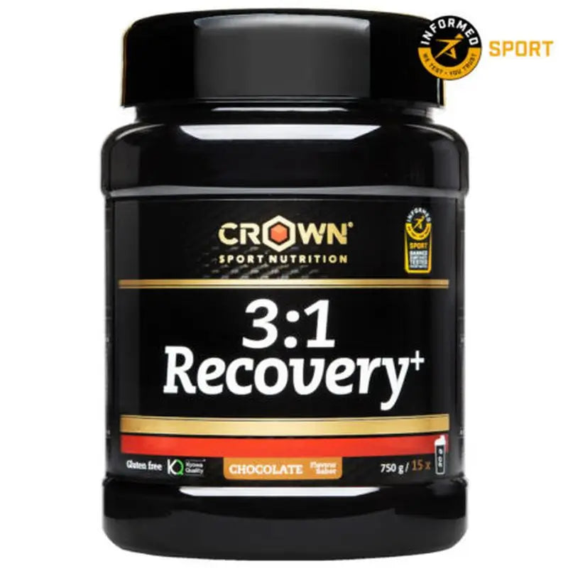 Crown Sport Nutrition 3:1 Recovery+ Chocolate , 750 g (15 servings)