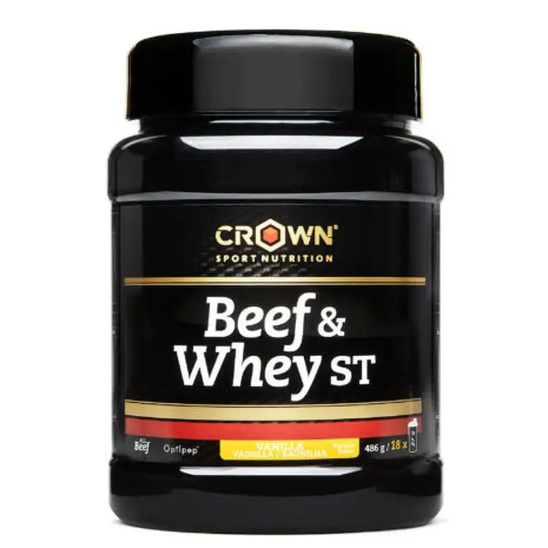 Crown Sport Nutrition Beef & Whey Vanilla , 486 g (18 servings)